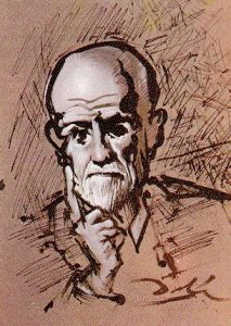 arte e psicologia - ritratti di Freud di Salvador Dalì