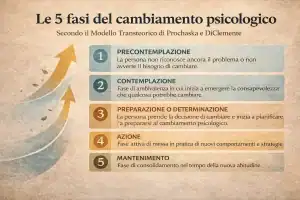 5 fasi del cambiamento